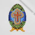 Faberge Egg Cross-Stitch Machine Embroidery Design  - 2 sizes