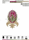 Faberge Egg Digital Embroidery Design - 3 sizes
