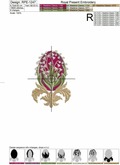 Faberge Egg Digital Embroidery Design - 3 sizes
