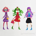 Fashion Girls Machine Embroidery Designs