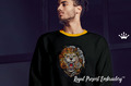 Ferocious Lion Machine Embroidery Design - 2 sizes