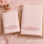 Filigree Scrollwork Border Machine Embroidery Design - 5 Sizes
