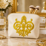Fleur-de-lis Machine Embroidery Design - 6 sizes