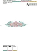 Floral Borders Machine Embroidery Designs - 3 sizes