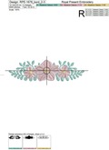 Floral Borders Machine Embroidery Designs - 3 sizes