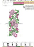 Enchanted Garden Floral Endless Border
