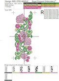 Enchanted Garden Floral Endless Border