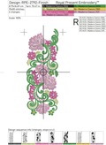 Enchanted Garden Floral Endless Border