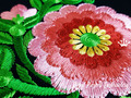 Floral folk motif Machine Embroidery Design