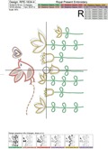Flying Bird Free Machine Embroidery Design - 4 sizes