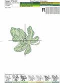 Foliage Cross-stitch Machine Embroidery Designs