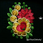 Four Garden Bouquets Indian Collection