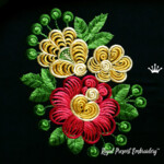 Four Garden Bouquets Indian Collection