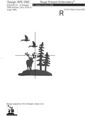 Forest animals silhouette set - 7 sizes