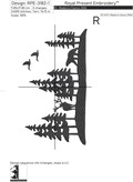 Forest animals silhouette set - 7 sizes