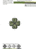 Four-leaf Clover - 3 sizes