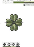 Four-leaf Clover - 3 sizes