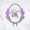 Oval Lavender Frame - 5 sizes