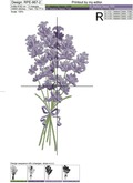 Fragrant lavender in 4 sizes