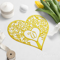 Frame heart for monogram Machine embroidery design - 5 sizes