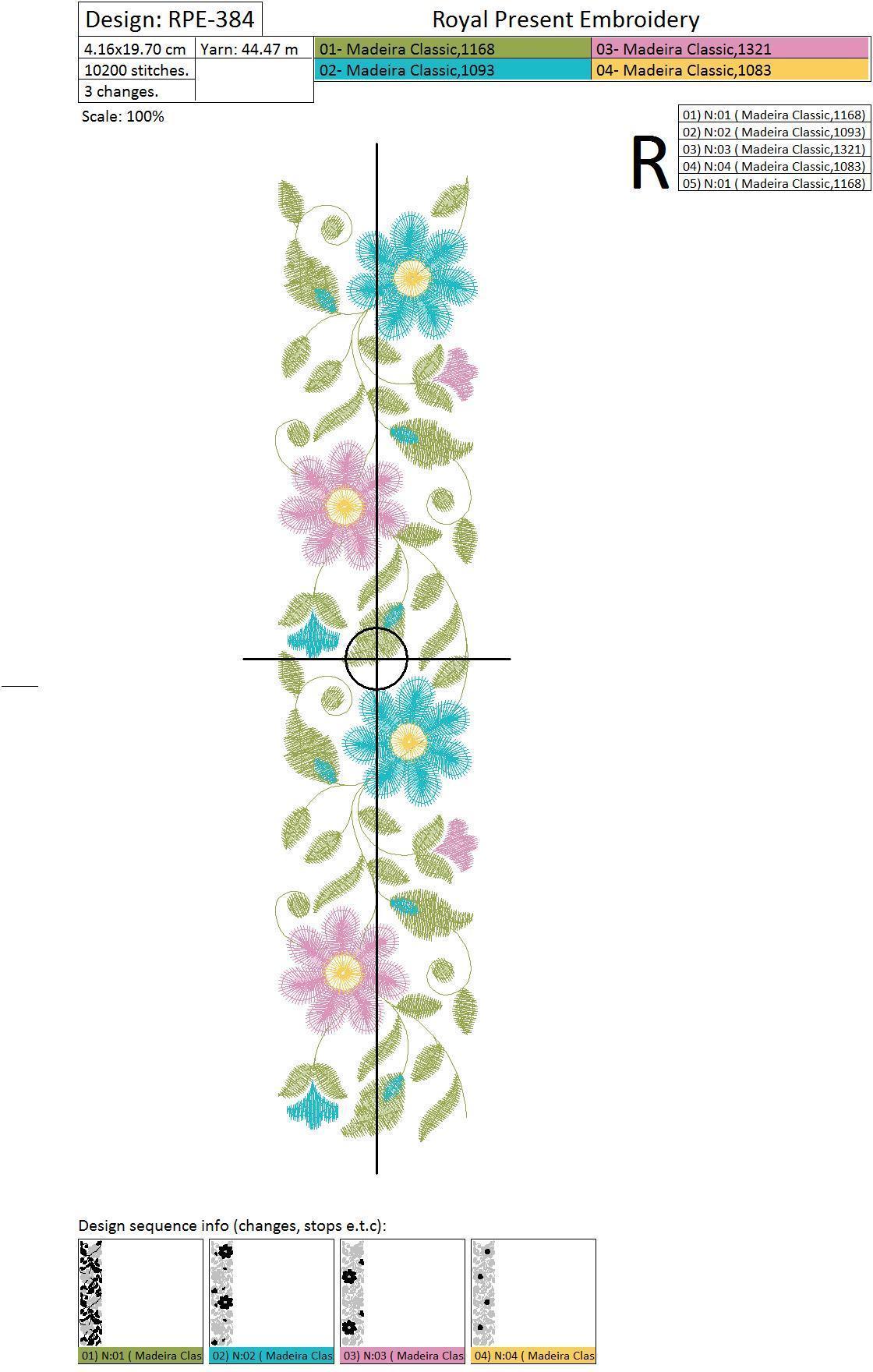 Download a Free Border Machine Embroidery Design Today