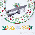Free Christmas set with a holly