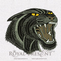 Free Machine Embroidery Design Black panther head