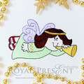 Free Machine Embroidery Design Christmas Angel