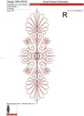 Free Machine Embroidery Design Elegant Decor - 3 sizes