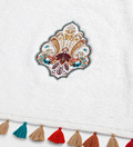 Indian pattern for towel Free Machine Embroidery Design - 2 sizes