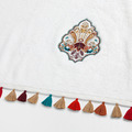 Indian pattern for towel Free Machine Embroidery Design - 2 sizes