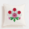 Peonies Free Machine Embroidery Design