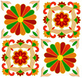 Free Machine Embroidery Designs Beautiful square block