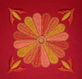 Free Machine Embroidery Designs Beautiful square block