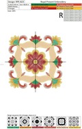 Free Machine Embroidery Designs Beautiful square block