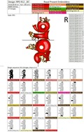 Free Machine Embroidery Designs Chinese zodiac new year banner