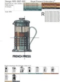 French Press Coffee - 3 sizes