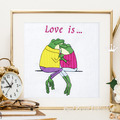 Frogs in love - 3 sizes
