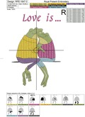 Frogs in love - 3 sizes