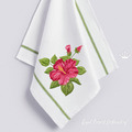 Garden Mallow Machine Embroidery Design - 2 sizes