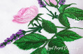 Garden Rose and Lavender  - 3 sizes