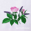 Garden Rose and Lavender  - 3 sizes