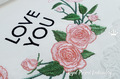 Garland of Roses Machine Embroidery Design - 5 sizes