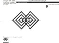 Geometric Pattern Free Machine Embroidery Design - 2 sizes