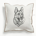 German Shepherd Sketch Mega - 3 sizes