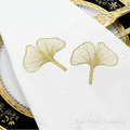 Ginkgo biloba leaves - 2 sizes
