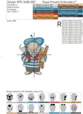 Gnome Frenchman small - 4 sizes