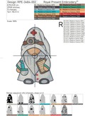 Gnomes Medics large Set - 4 sizes