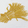 Golden spikelet's Machine Embroidery Design