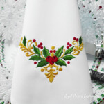 Christmas Baroque Corner - 3 sizes